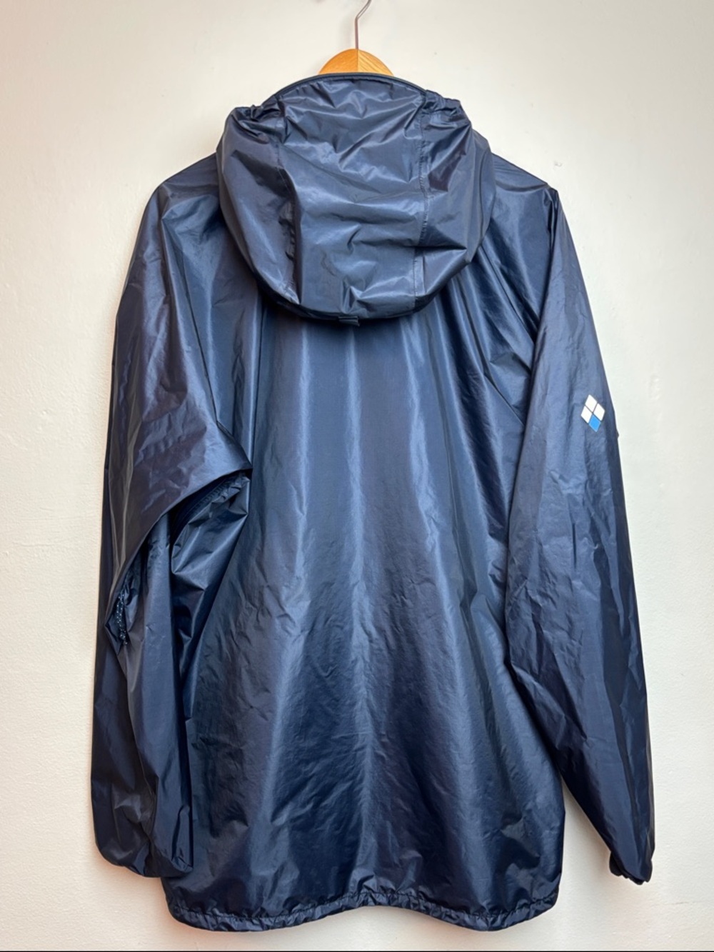 Montbell Men’s XL Versalite Windstopper Gore-Tex Navy Blue Jacket Rainwear - Picture 2 of 12